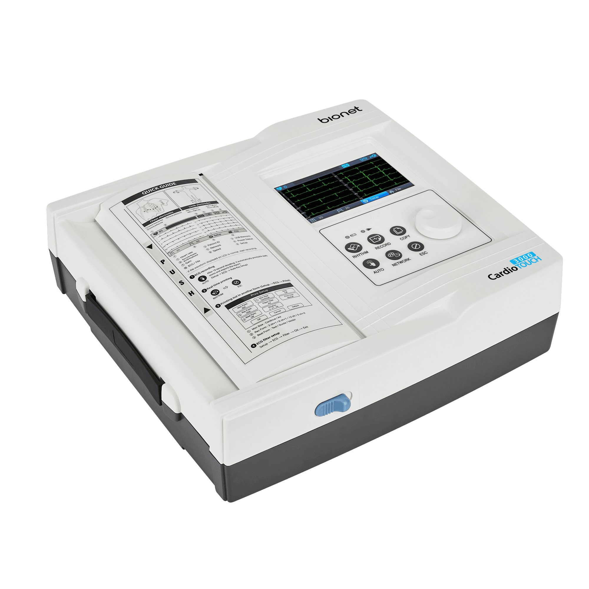 Bionet CardioTouch 3000 12 Channel ECG Machine